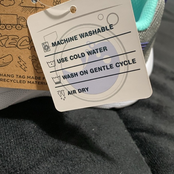 Skechers Girl's Microspec - Bold Delight Sneaker |Gray | Textile/Synthetic - Picture 14 of 16